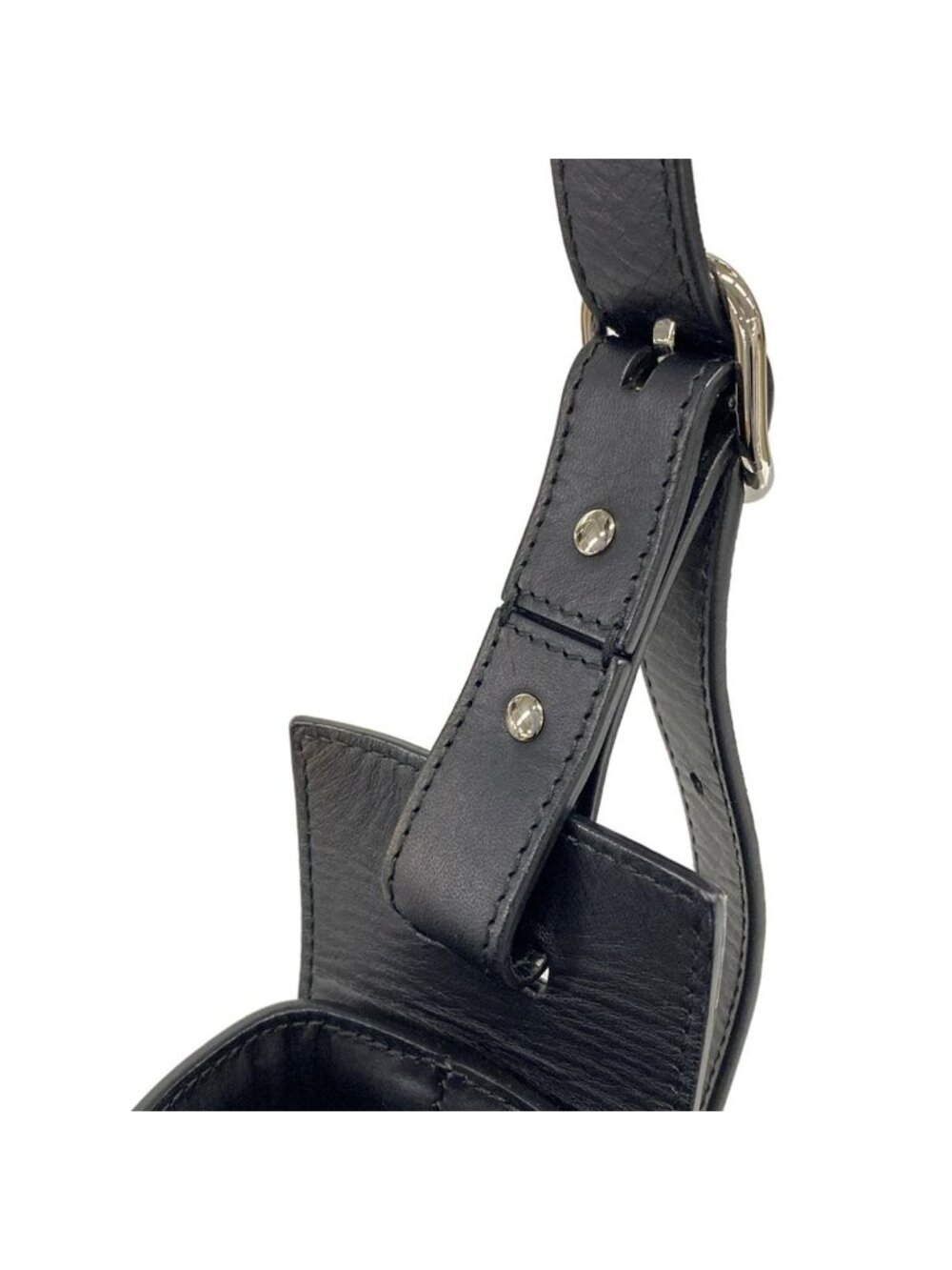 Balenciaga Shoulder Bag Ivory Black Basket Leather - Picture 11 of 15